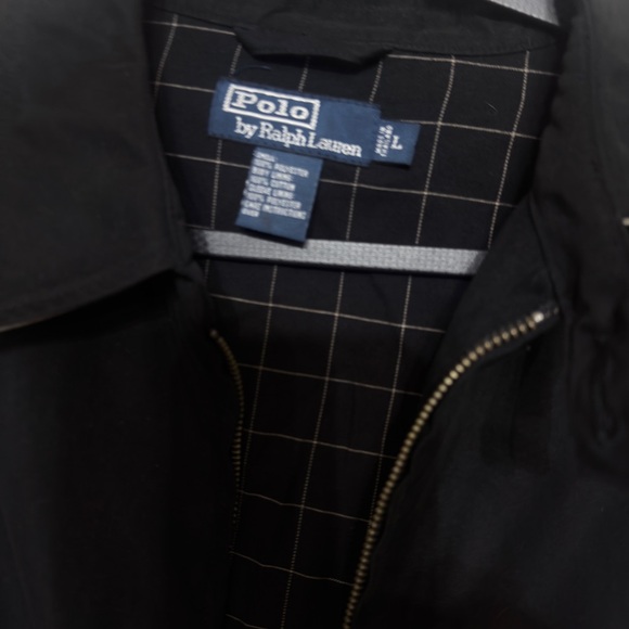 Ralph Lauren Black Zip-Up Jacket vintage 1990’s - Picture 3 of 5